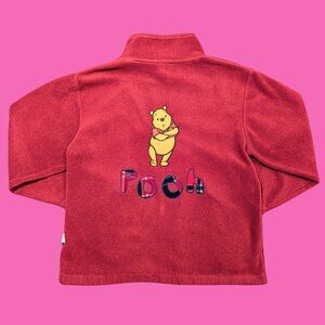 Vintage 1990's Official Disney, Winnie The Pooh Fleece Size XS